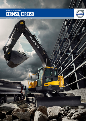 Lánctalpas kotrók Volvo ECR145DL