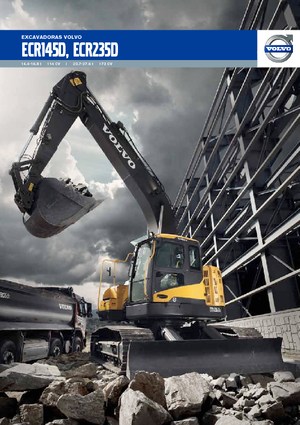 Lánctalpas kotrók Volvo ECR145DL