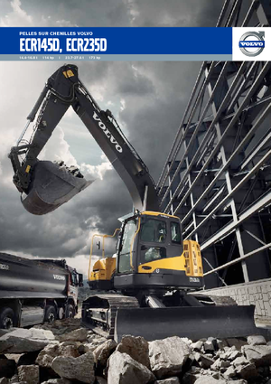 Lánctalpas kotrók Volvo ECR145DL