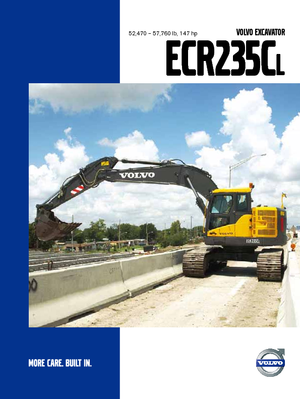 Lánctalpas kotrók Volvo ECR235CL