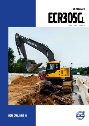 Lánctalpas kotrók Volvo ECR305CL