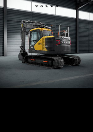 Lánctalpas kotrók Volvo ECR145F L