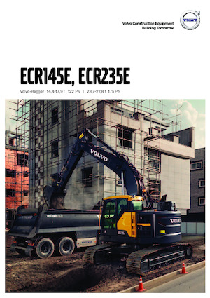 Lánctalpas kotrók Volvo ECR235E