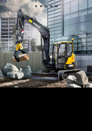 Lánctalpas kotrók Volvo ECR88D