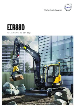 Lánctalpas kotrók Volvo ECR88D