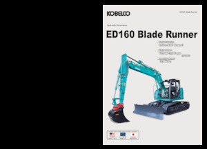 Lánctalpas kotrók Kobelco ED 160-3