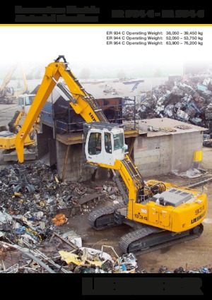 Anyagmozgató gépek Liebherr ER 934 C Litronic
