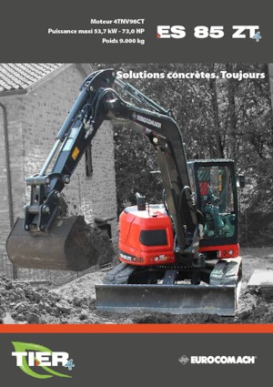 Lánctalpas kotrók Eurocomach ES 85 ZT 4