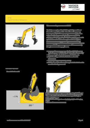 Lánctalpas kotrók Wacker Neuson ET90