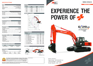 Lánctalpas kotrók Hitachi EX210