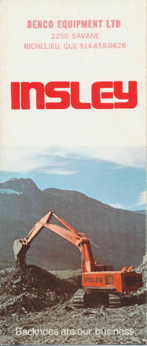 Lánctalpas kotrók Insley H-2500C