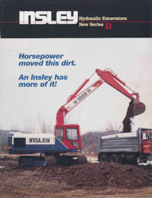 Lánctalpas kotrók Insley H-3500D