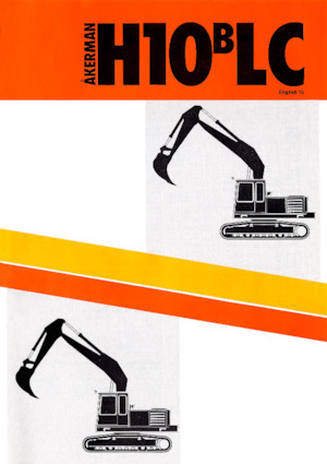 Lánctalpas kotrók Akerman-Volvo H10BLC