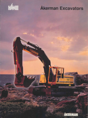 Lánctalpas kotrók Akerman-Volvo H3MB