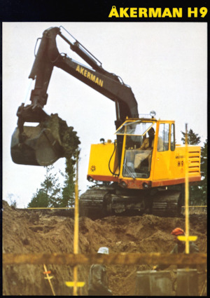 Lánctalpas kotrók Akerman-Volvo H9