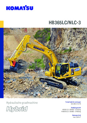 Lánctalpas kotrók Komatsu HB365LC-3E0