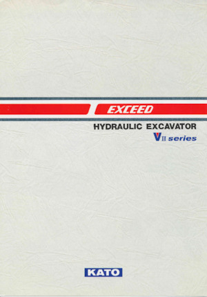 Lánctalpas kotrók Kato HD2500SE