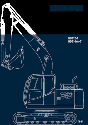 Lánctalpas kotrók Kato Imer HD514MR-7