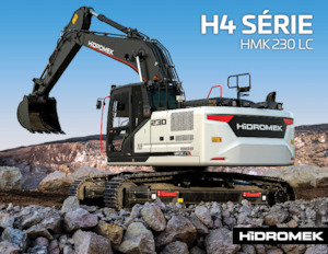 Lánctalpas kotrók Hidromek HMK 230 NLC