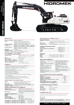 Lánctalpas kotrók Hidromek HMK 300 LC PLUS