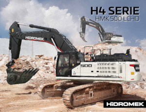 Lánctalpas kotrók Hidromek HMK 500 LC HD
