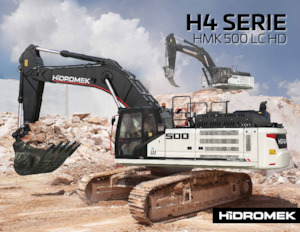 Lánctalpas kotrók Hidromek HMK 500 LC HD