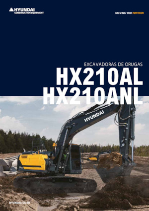 Lánctalpas kotrók Hyundai HX210AL