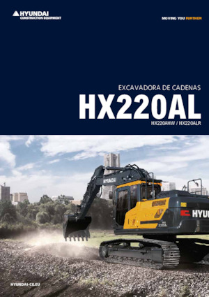 Lánctalpas kotrók Hyundai HX220AL