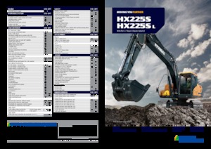 Lánctalpas kotrók Hyundai HX225SL