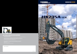 Lánctalpas kotrók Hyundai HX235ALCR