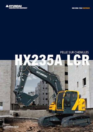 Lánctalpas kotrók Hyundai HX235ALCR