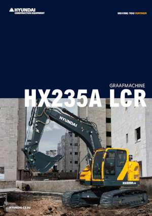 Lánctalpas kotrók Hyundai HX235ALCR