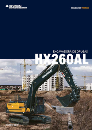 Lánctalpas kotrók Hyundai HX260AHW