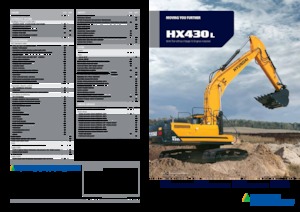 Lánctalpas kotrók Hyundai HX430L