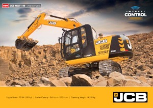 Lánctalpas kotrók JCB NXT 140