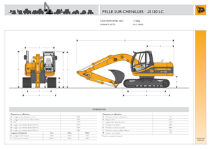 Lánctalpas kotrók JCB JS 130 L
