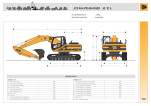 Lánctalpas kotrók JCB JS 130 L TAB