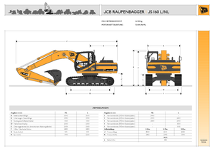 Lánctalpas kotrók JCB JS 160 L
