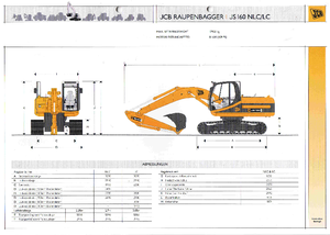 Lánctalpas kotrók JCB JS 160 LC