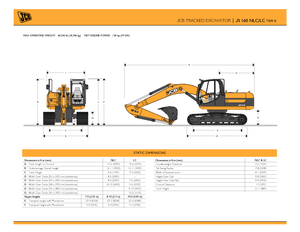 Lánctalpas kotrók JCB JS 160 LC
