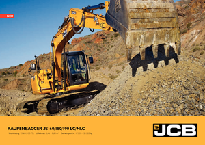 Lánctalpas kotrók JCB JS160 LC