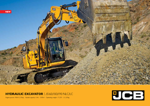 Lánctalpas kotrók JCB JS160 LC