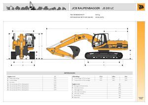 Lánctalpas kotrók JCB JS 210 L