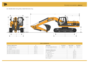 Lánctalpas kotrók JCB JS 210 LC