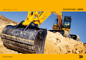 Lánctalpas kotrók JCB JS 220 LR