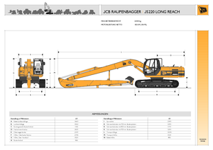 Lánctalpas kotrók JCB JS 220 LR