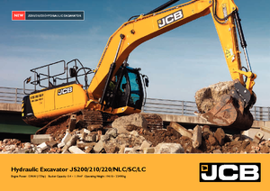 Lánctalpas kotrók JCB JS210LC
