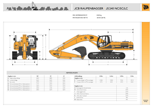 Lánctalpas kotrók JCB JS 240 NL
