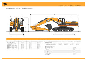 Lánctalpas kotrók JCB JS 240 NLC