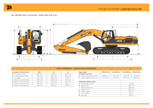 Lánctalpas kotrók JCB JS 260 LC